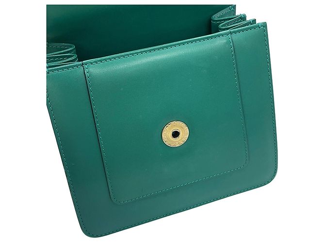 Bulgari Borsa Bvlgari Serpenti Forever in Emerald Green - vista 10