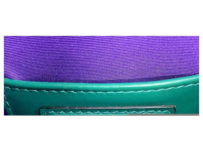 Bulgari Borsa Bvlgari Serpenti Forever in Emerald Green - vista 17