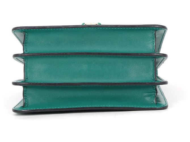 Bulgari Borsa Bvlgari Serpenti Forever in Emerald Green - vista 3