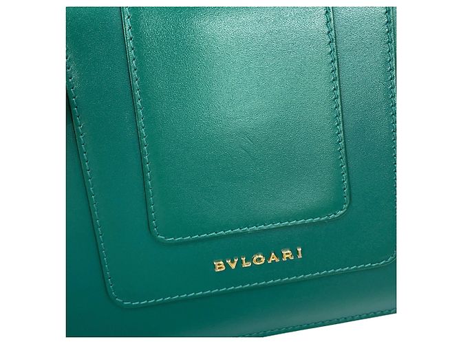 Bulgari Borsa Bvlgari Serpenti Forever in Emerald Green - vista 8
