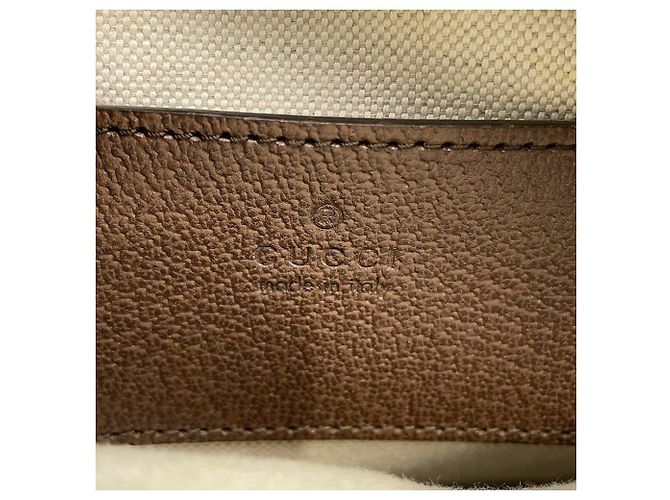 Borsa a tracolla Gucci Ophidia GG Supreme Rosso Beige Verde - vista 14