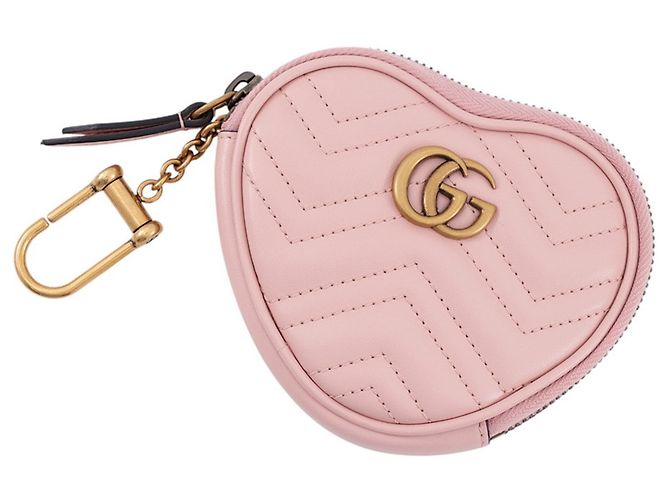 Monedero Gucci de piel rosa - vista 2