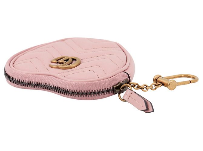 Monedero Gucci de piel rosa - vista 3