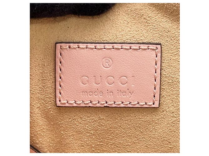 Monedero Gucci de piel rosa - vista 8
