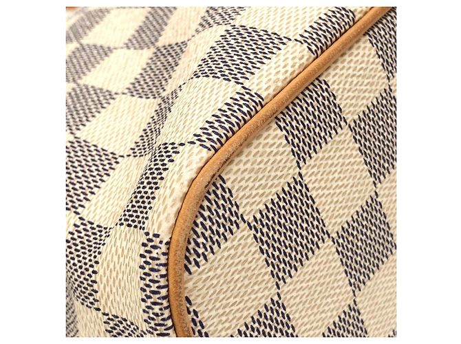 Borsa Louis Vuitton Damier Azur Saleya PM Blu - vista 3