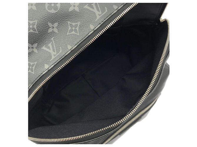 Zaino Louis Vuitton Taiga Rama Discovery Nero - vista 8