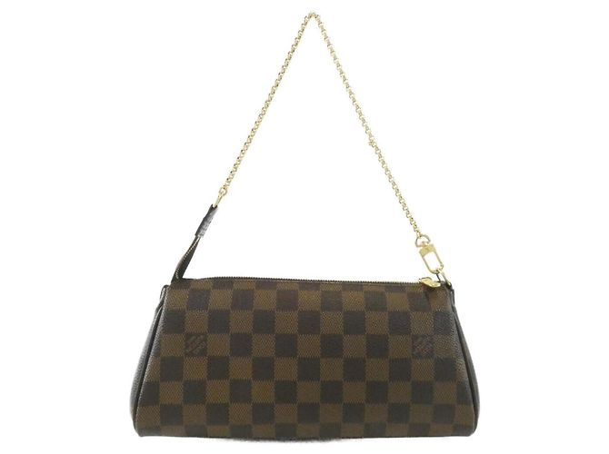 Borsa a tracolla Louis Vuitton Damier Eva Damier ebene - vista 2