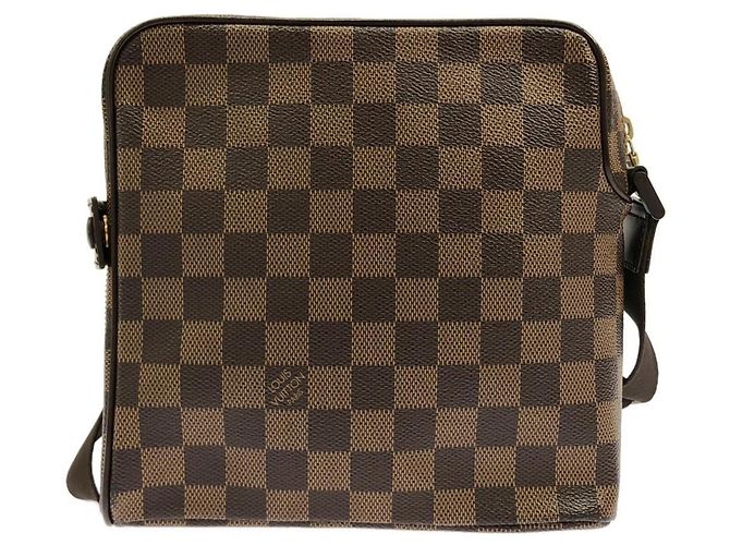 Borsa a tracolla Louis Vuitton Damier Olaf PM Damier ebene - vista 2