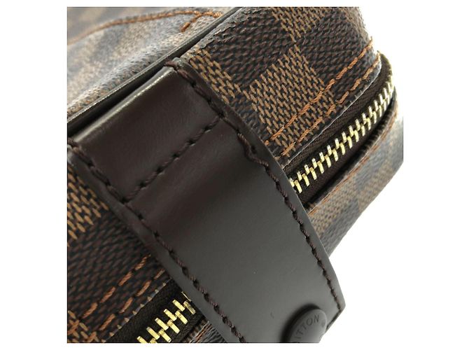 Borsa a tracolla Louis Vuitton Damier Olaf PM Damier ebene - vista 4