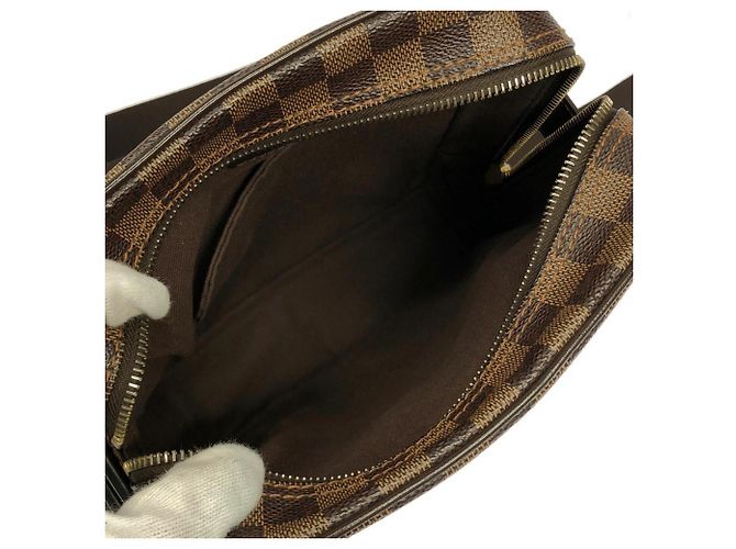 Borsa a tracolla Louis Vuitton Damier Olaf PM Damier ebene - vista 7