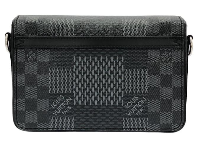 Borsa Messenger Louis Vuitton Damier Graphite 3D Studio Damier ebene - vista 2