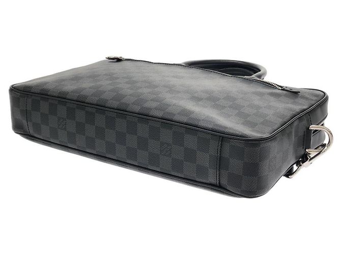 Borsa Louis Vuitton Damier Graphite Damier ebene - vista 3