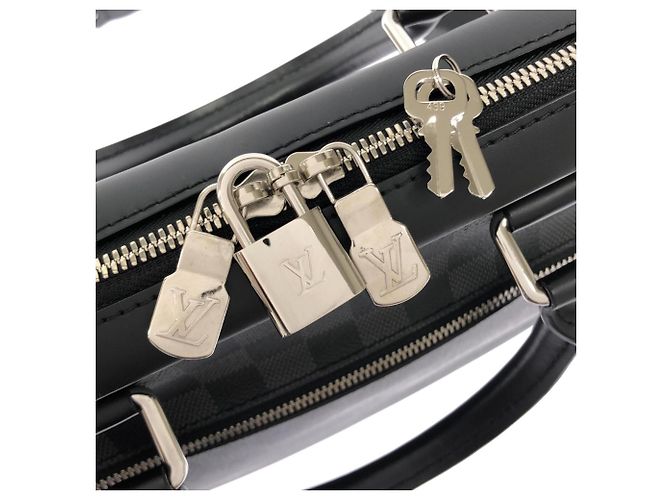 Borsa Louis Vuitton Damier Graphite Damier ebene - vista 4