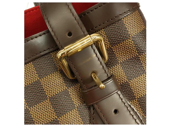 Bolsa Louis Vuitton Damier Hampstead MM Damier ebene - vista 4