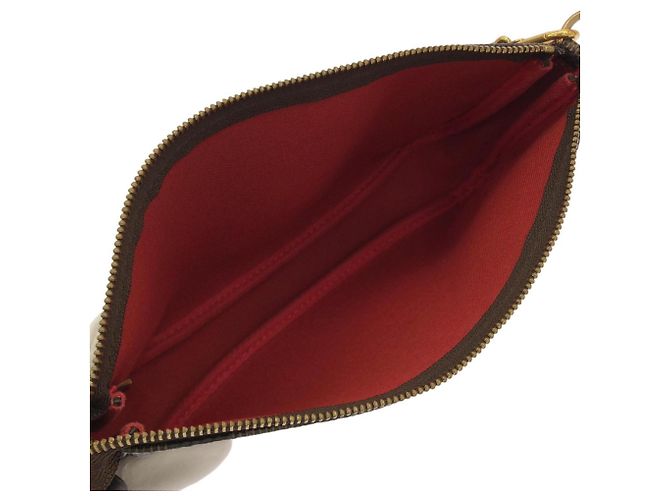 Louis Vuitton Damier Pochette Accessoires N51985 Damier ebene - vista 6