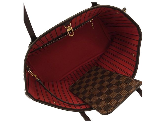 Borsa Louis Vuitton Damier Neverfull PM Damier ebene - vista 6