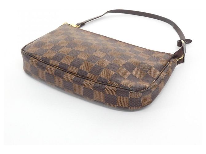 Louis Vuitton Damier Pochette Accessoires Damier ebene - vista 2