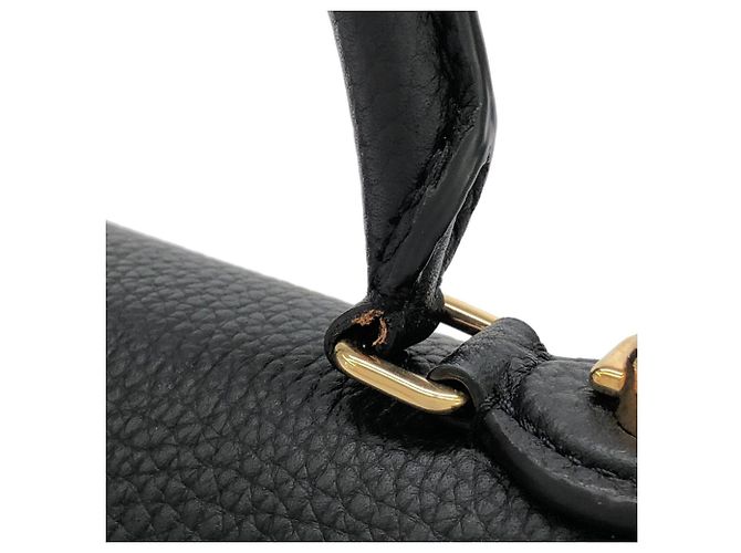 Borsa Louis Vuitton Twist One Handle PM Nero - vista 4