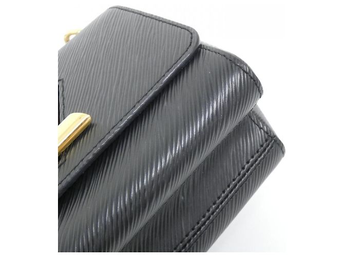Borsa a tracolla Louis Vuitton Twist PM M21119 Nero - vista 3