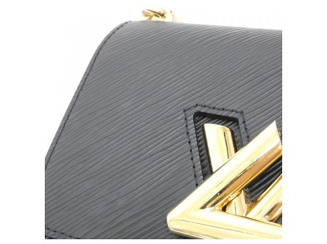 Borsa a tracolla Louis Vuitton Twist PM M21119 Nero - vista 6