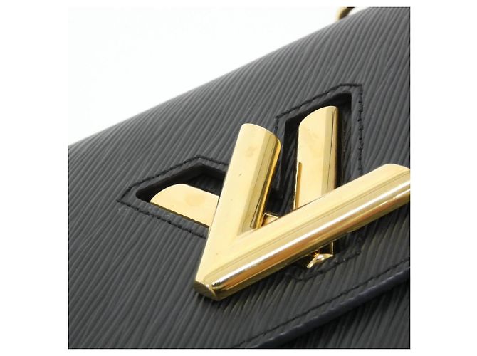 Borsa a tracolla Louis Vuitton Twist PM M21119 Nero - vista 7