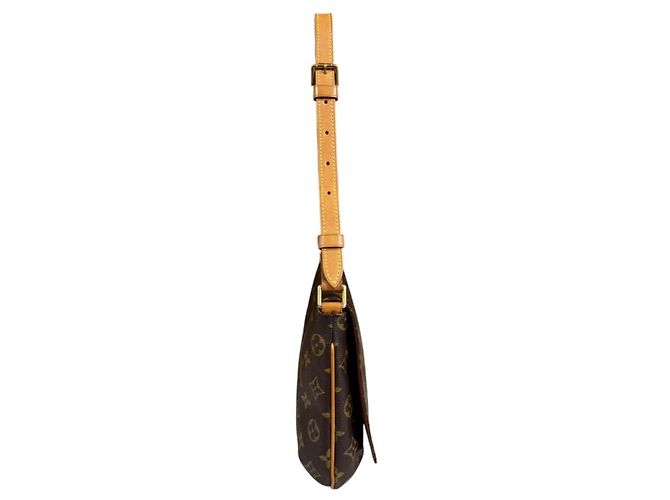 Borsa a tracolla Louis Vuitton Musette Tango Monogram Marrone Multicolore Monogramma - vista 4