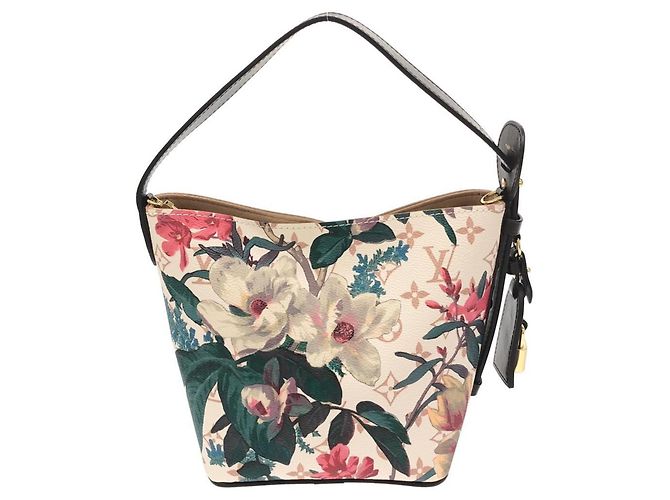 Borsa a tracolla Louis Vuitton Monogram Eden All-in-BB Multicolore Beige - vista 2