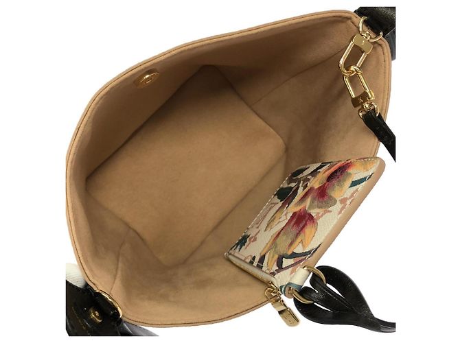 Borsa a tracolla Louis Vuitton Monogram Eden All-in-BB Multicolore Beige - vista 7
