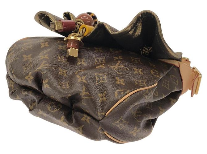 Borsa Louis Vuitton Monogram Kalahari PM Marrone - vista 3