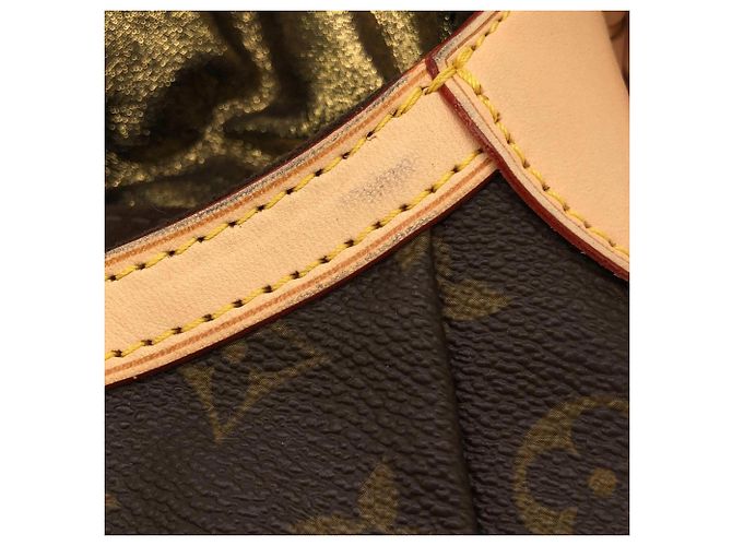 Borsa Louis Vuitton Monogram Kalahari PM Marrone - vista 4