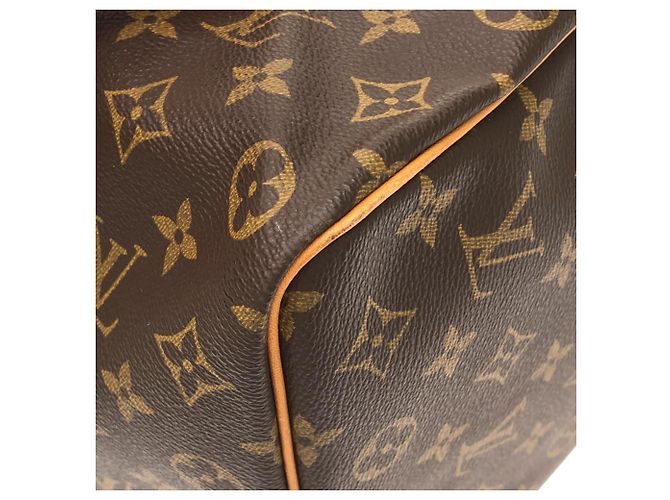 Borsa Boston Louis Vuitton Monogram Keepall 50cm Marrone - vista 2
