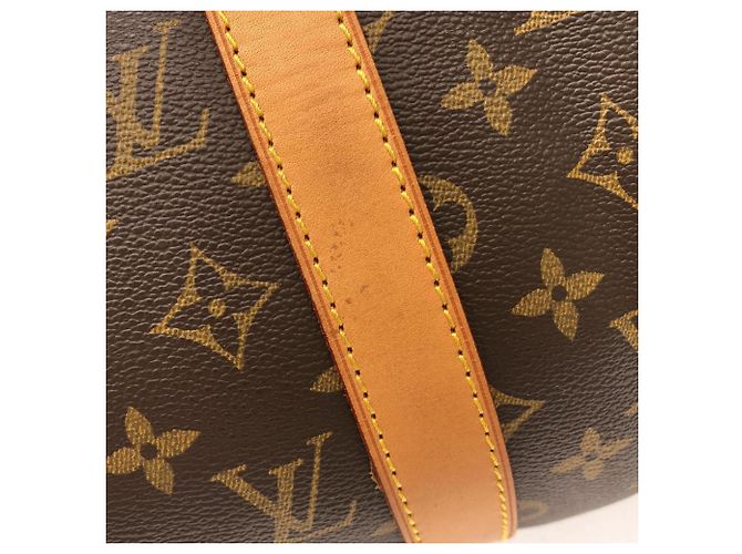 Borsa Boston Louis Vuitton Monogram Keepall 50cm Marrone - vista 6