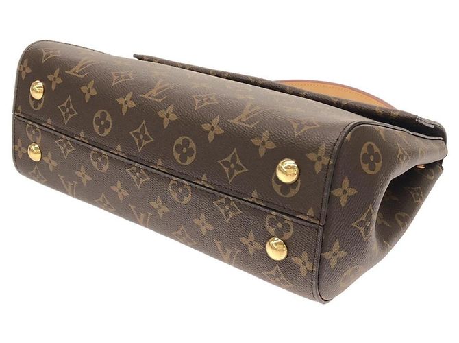 Borsa Louis Vuitton Monogram Cluny MM Marrone - vista 3