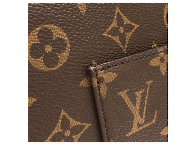 Borsa Louis Vuitton Monogram Cluny MM Marrone - vista 4