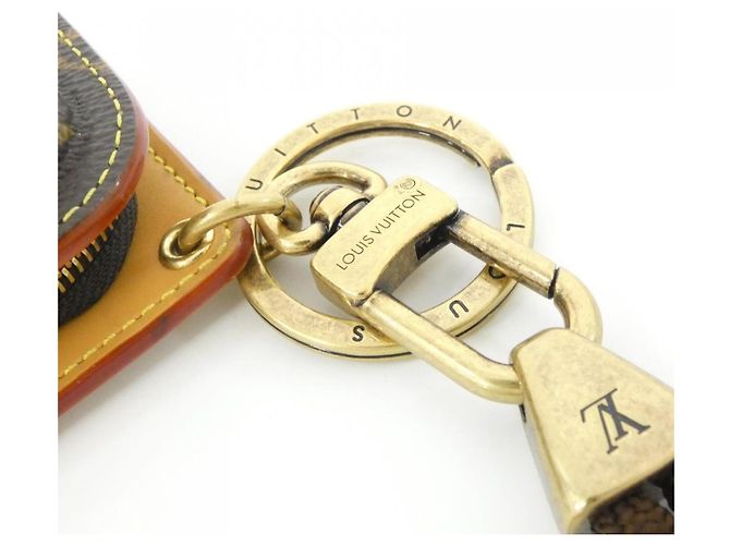 Portachiavi e ciondolo per borsa Louis Vuitton Monogram Marrone - vista 8