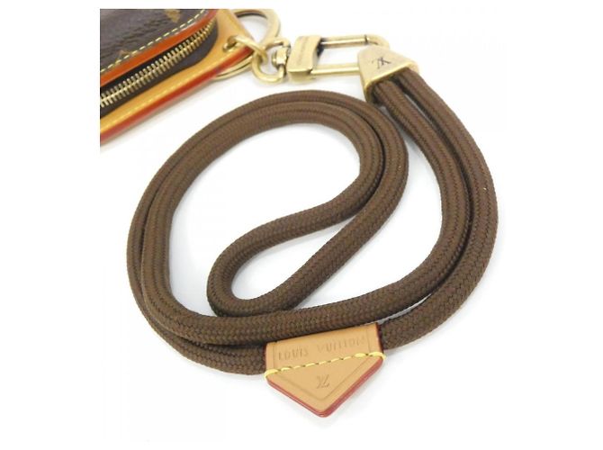 Portachiavi e ciondolo per borsa Louis Vuitton Monogram Marrone - vista 9