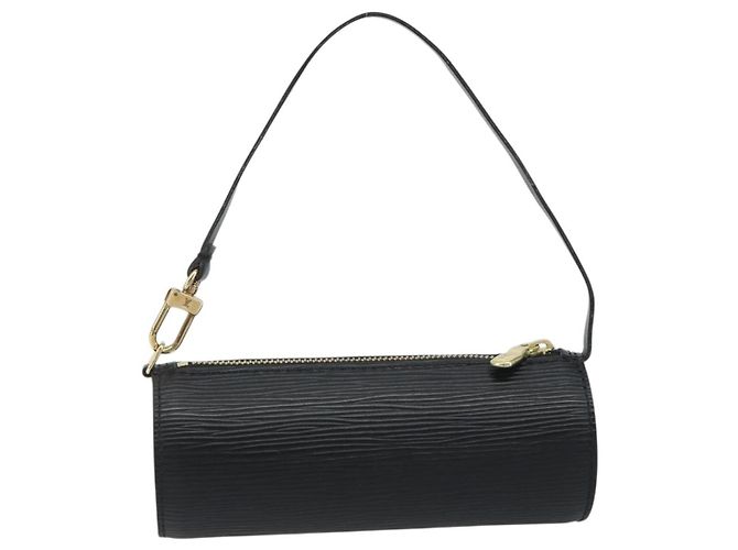 Louis Vuitton Soufflot Pochette Epi Leather Nero - vista 2