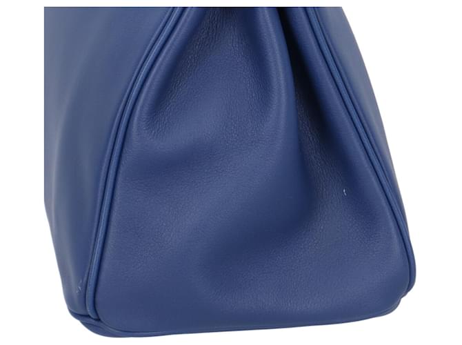 Hermès Borsa Hermes Birkin 25 Blu - vista 13