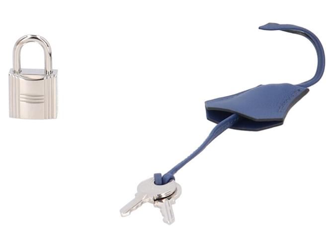 Hermès Borsa Hermes Birkin 25 Blu - vista 14