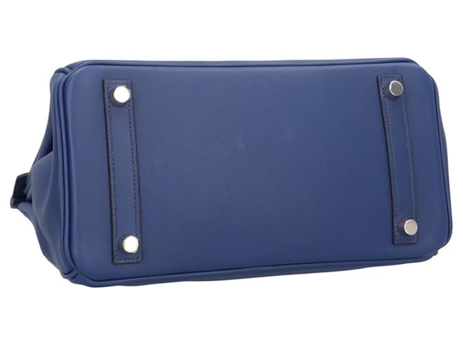 Hermès Borsa Hermes Birkin 25 Blu - vista 6