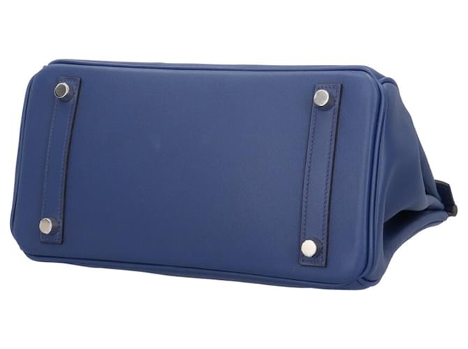 Hermès Borsa Hermes Birkin 25 Blu - vista 7