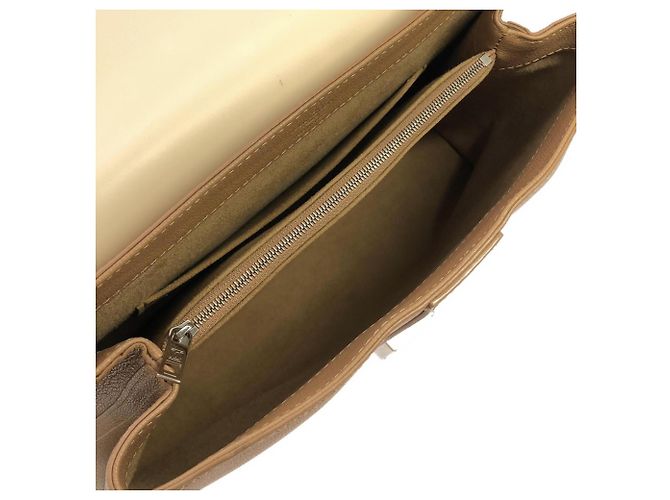 Borsa a mano Louis Vuitton Very One-Handle M54268 Marrone Beige - vista 9