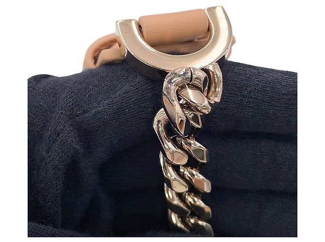 Bulgari Borsa a spalla con catena Bvlgari Serpenti Diamond Blast Beige - vista 15