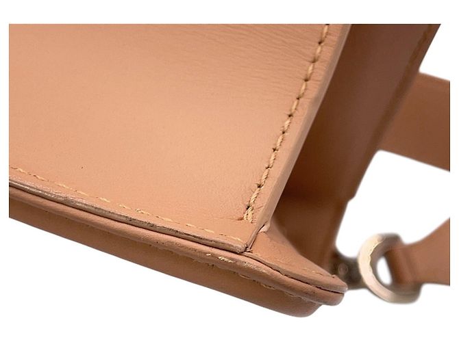 Bulgari Borsa a spalla con catena Bvlgari Serpenti Diamond Blast Beige - vista 7
