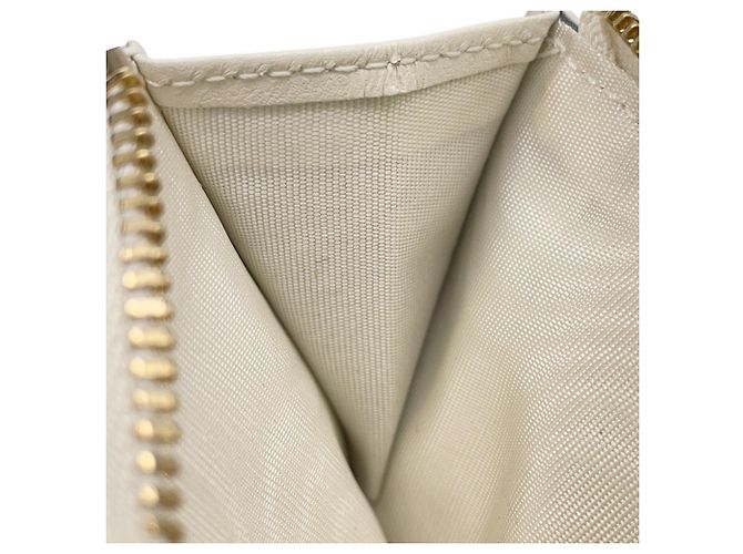 Cartera tri-fold Christian Dior Rosa Blanco - vista 9