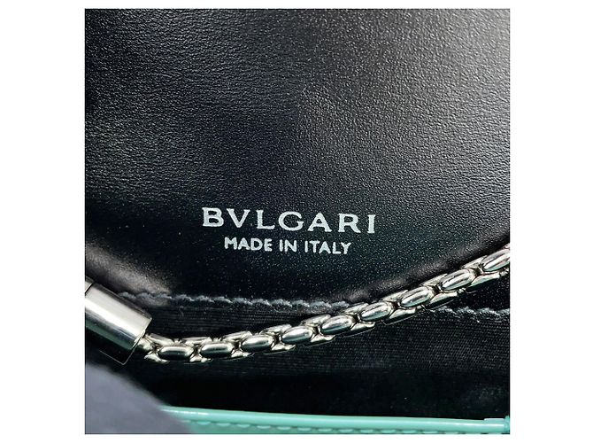 Bulgari Borsa a tracolla con catena Bvlgari Serpenti Forever - vista 11