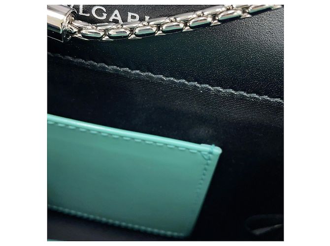 Bulgari Borsa a tracolla con catena Bvlgari Serpenti Forever - vista 8