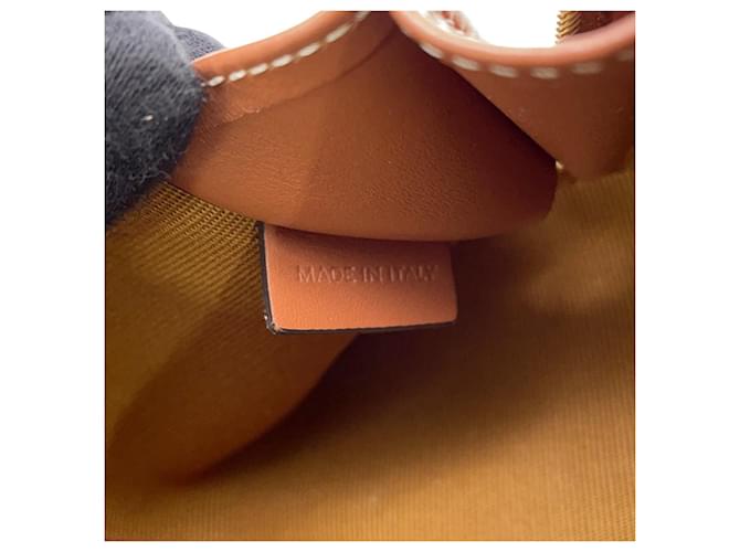 Céline Borsa a mano Celine Pouch Triomphe Tic Marrone Bianco - vista 11