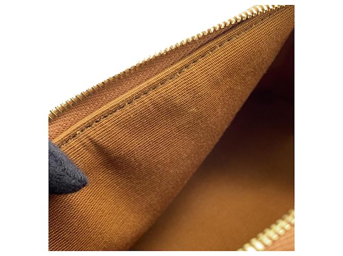 Céline Borsa a mano Celine Pouch Triomphe Tic Marrone Bianco - vista 7