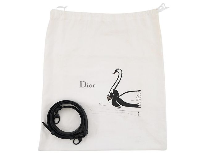 Borsa Christian Dior Lady Cannage Medium Nero - vista 19